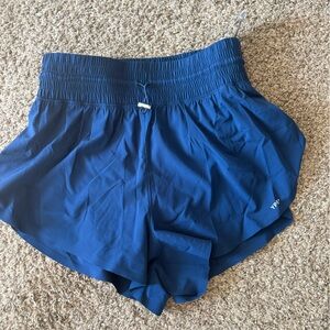 Abercrombie & Fitch Navy Athletic Shorts